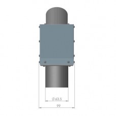 Клапан безопасности с датчиком переполнения пеллетоприемника
