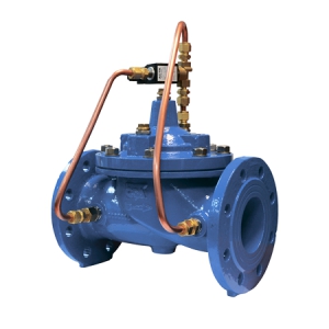 Мембранно-плунжерный запорный клапан с электромагнитным управлением АСТА серии Р02/04