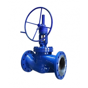 Вентиль запорный с сильфонным уплотнением АСТА серии В333 с редуктором