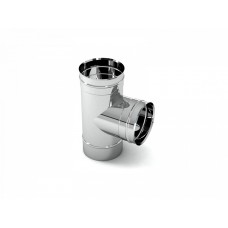 ЗИ Тройник 90* КПД (304/1,0мм) ф160