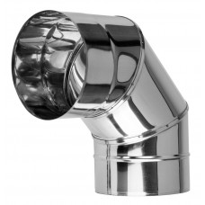 ЗИ Отвод 90* КПД (304/1,0мм) ф160